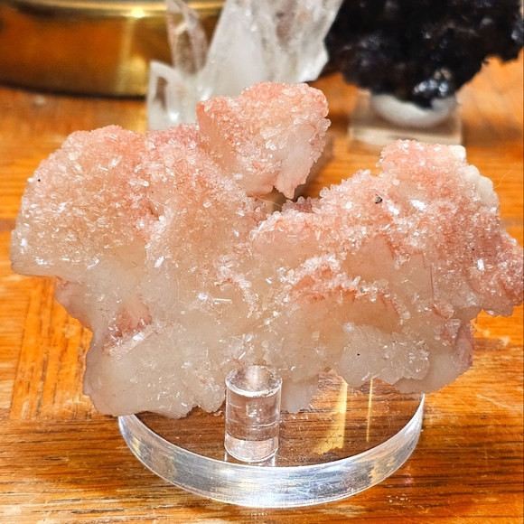 Other - Druzy peachy pink stilbite